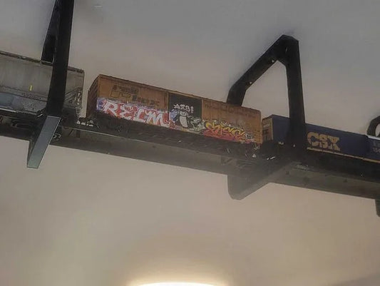 No room for a train table? No problem!