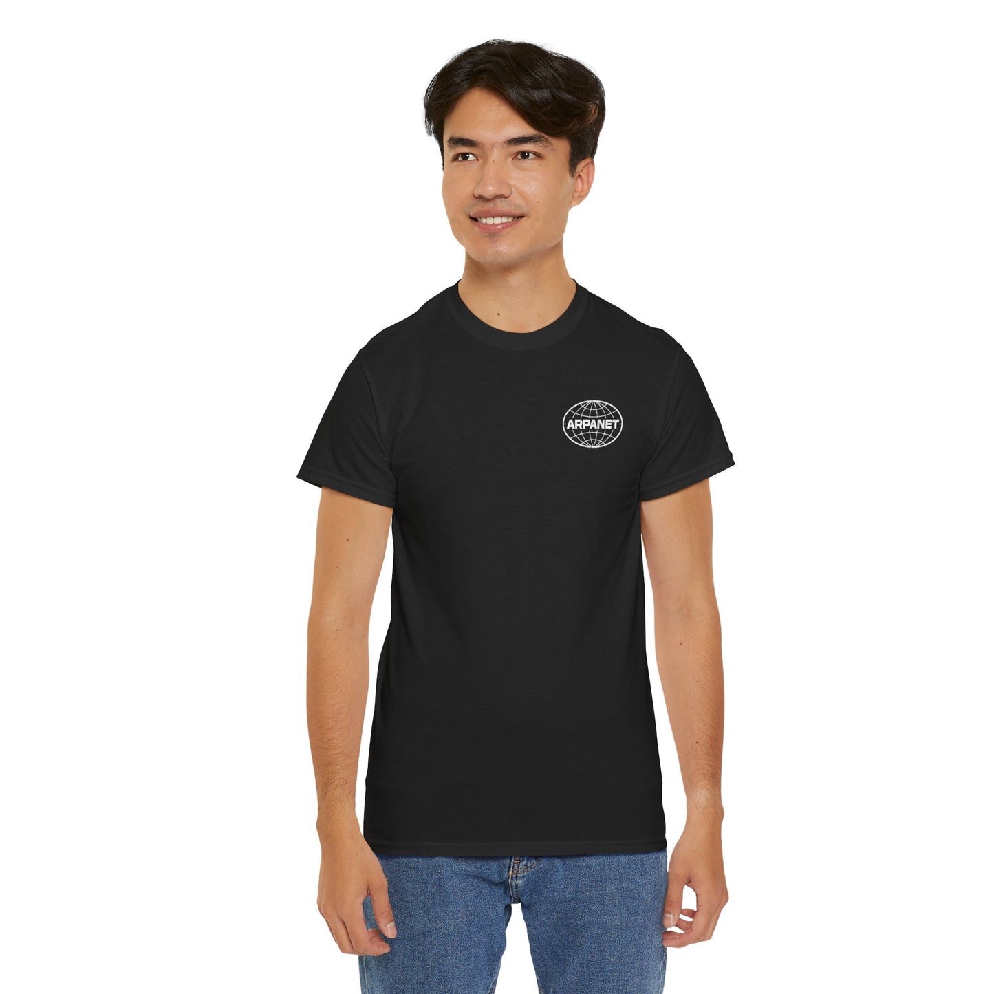 ARPANET T-Shirt with Logo and Network Map