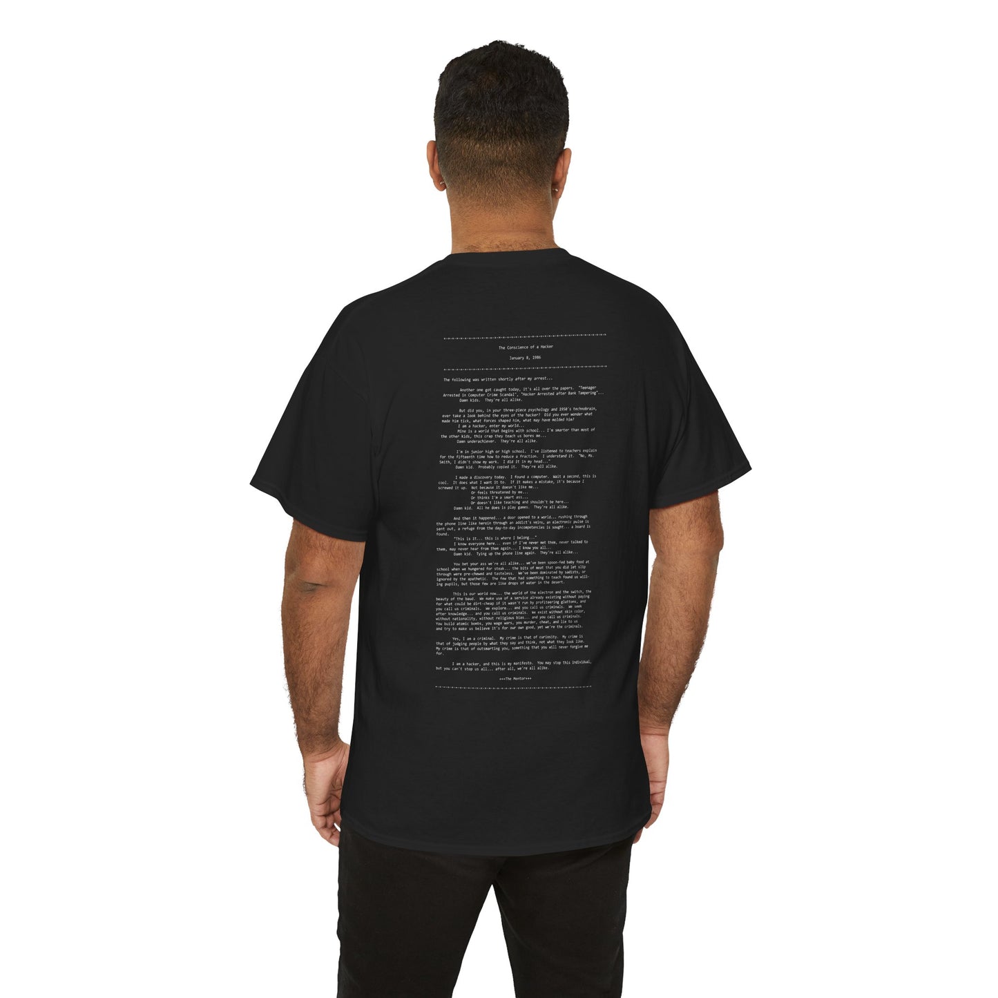 Hacker Manifesto T-Shirt