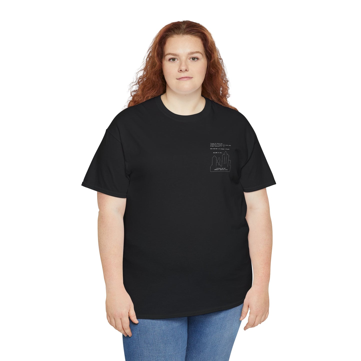 Cleveland Free-Net T-Shirt with Logo and Historical Information