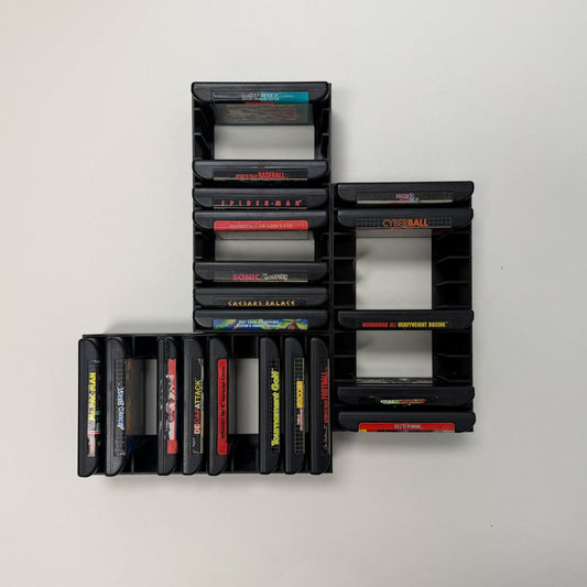 SEGA Genesis Cartridge Wall Mount – Display & Organizer for Loose Carts
