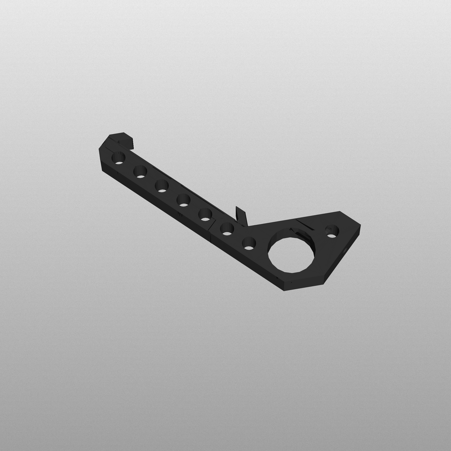 N Scale - Train Track Wall Mount - Crossover