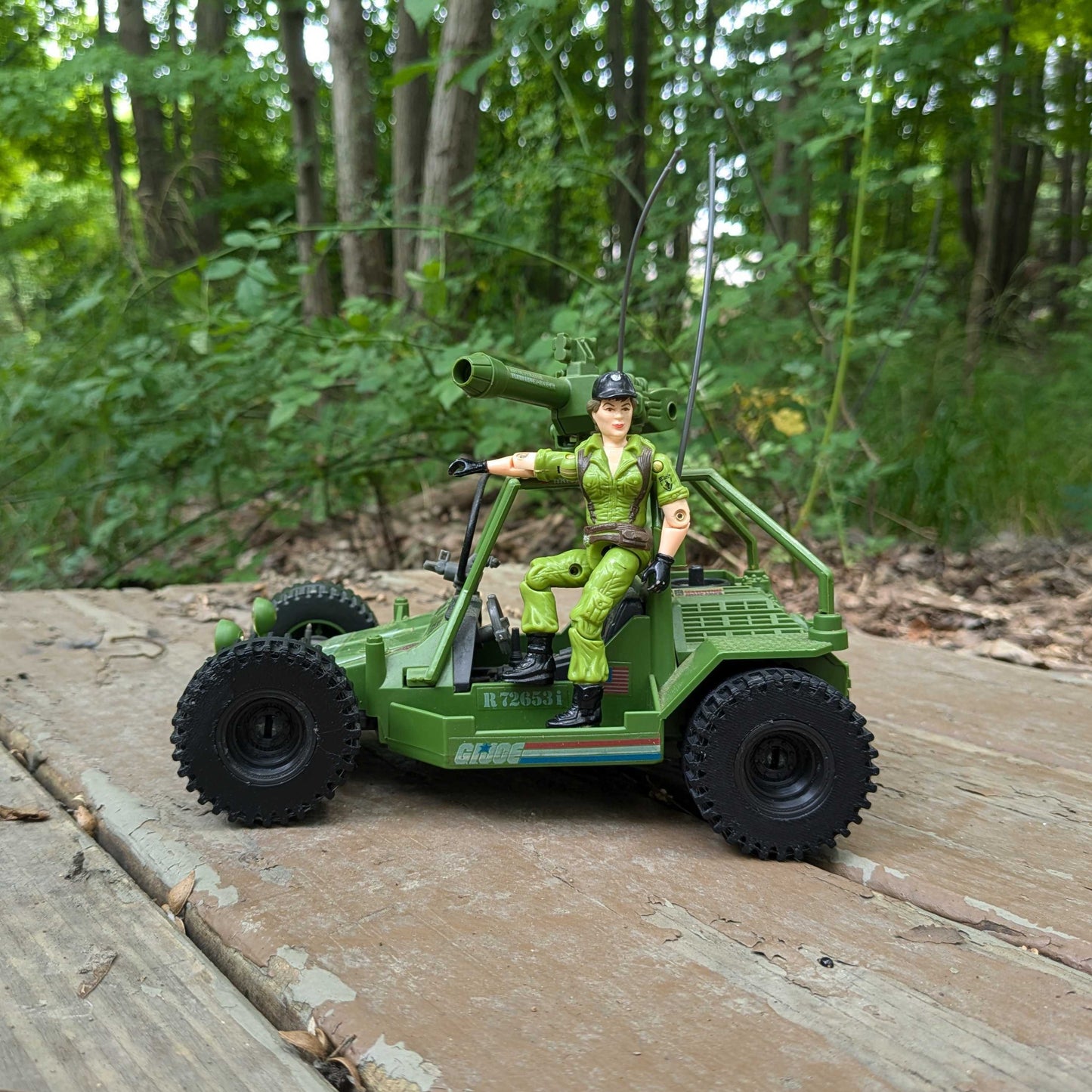 G.I. Joe Striker Custom Aftermarket Replacement Wheels & Tires (Set of 4)