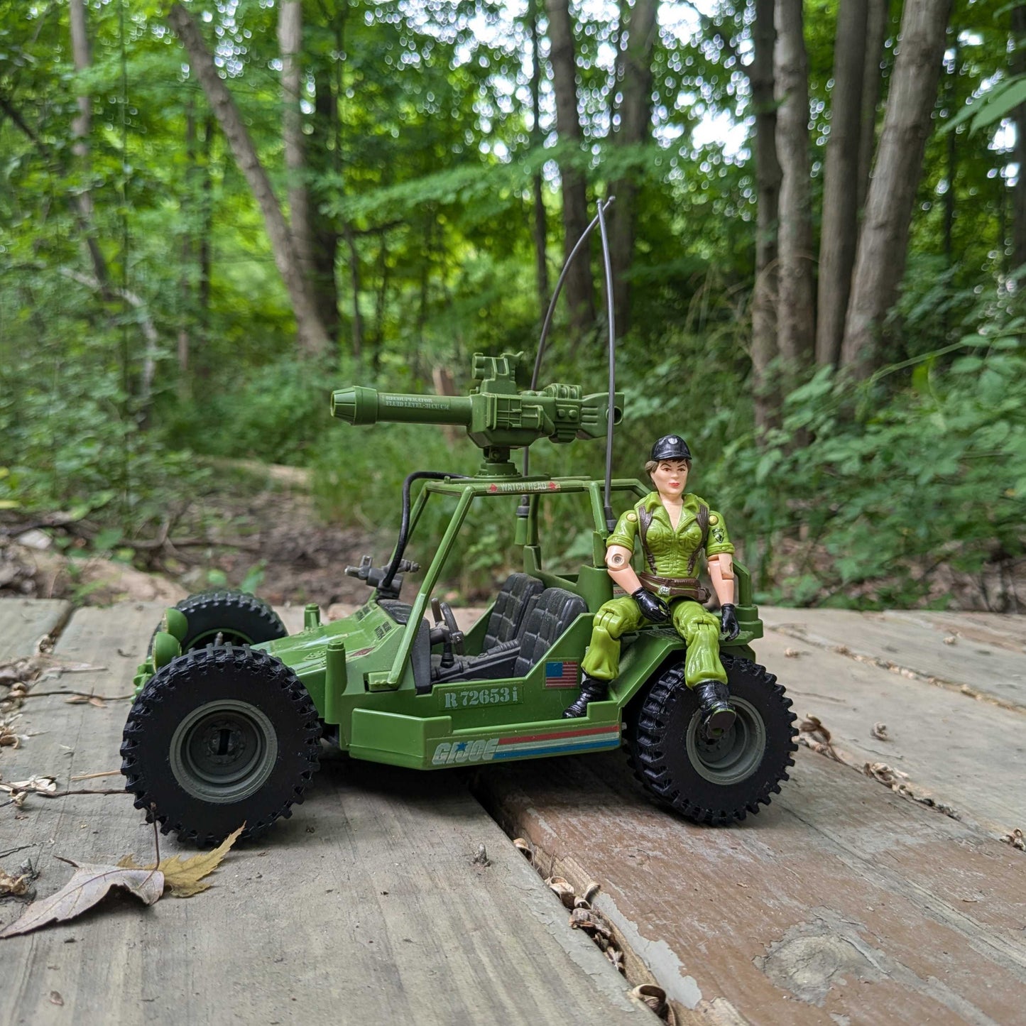 G.I. Joe Striker Custom Aftermarket Replacement Wheels & Tires (Set of 4)