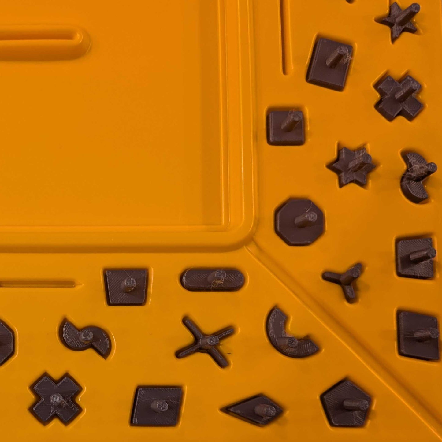 Replacement Shapes, Set of 72, for Challenge Perfection Board Game