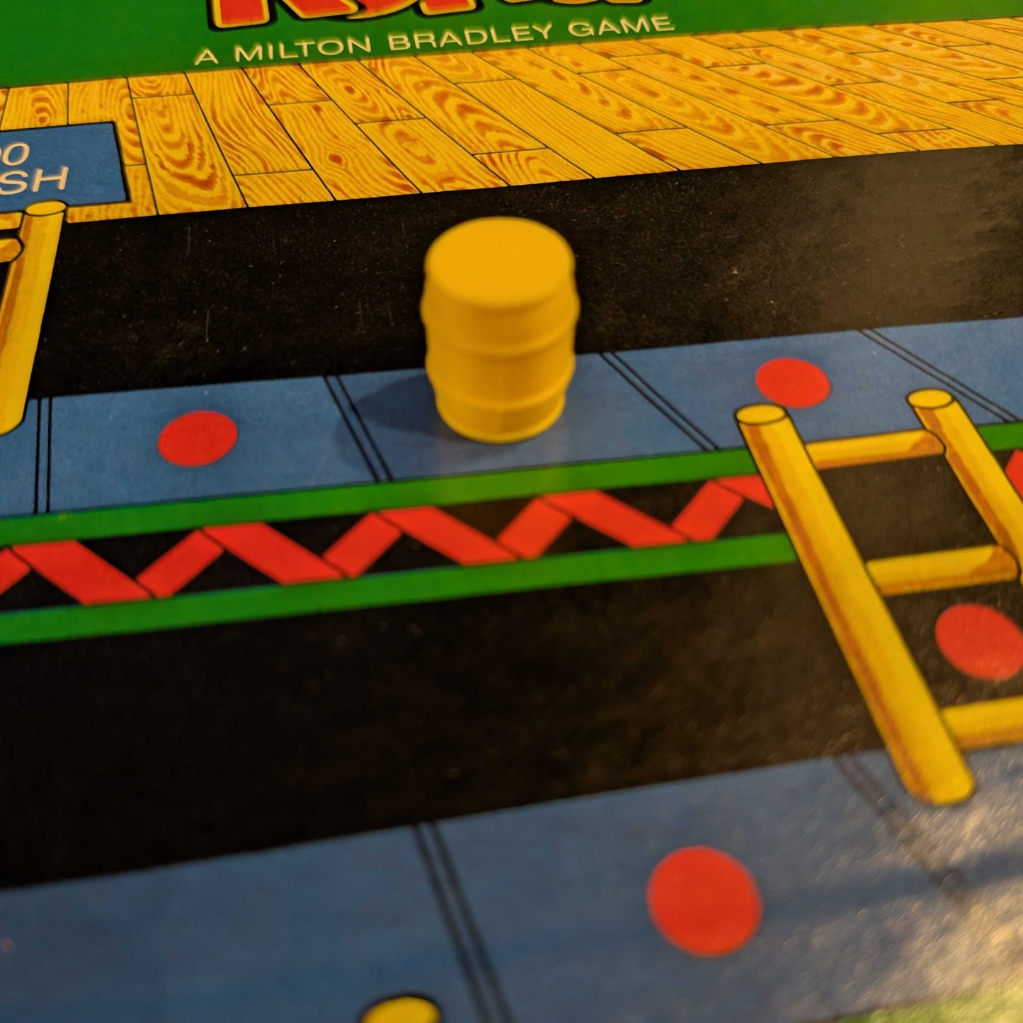 Replacement Barrels, Set of 12, for 1980s Donkey Kong Board Game