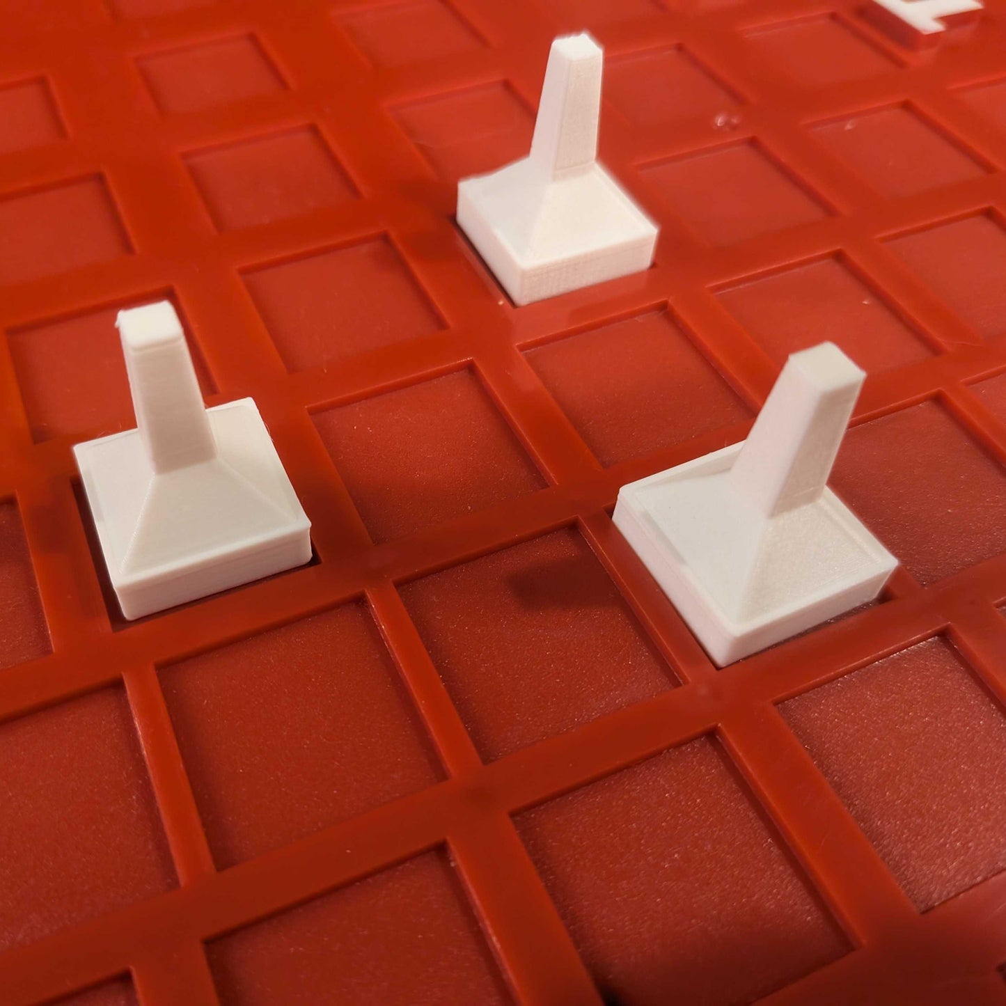 Replacement Markers, White, Set of 3, for Can't Stop Board Game