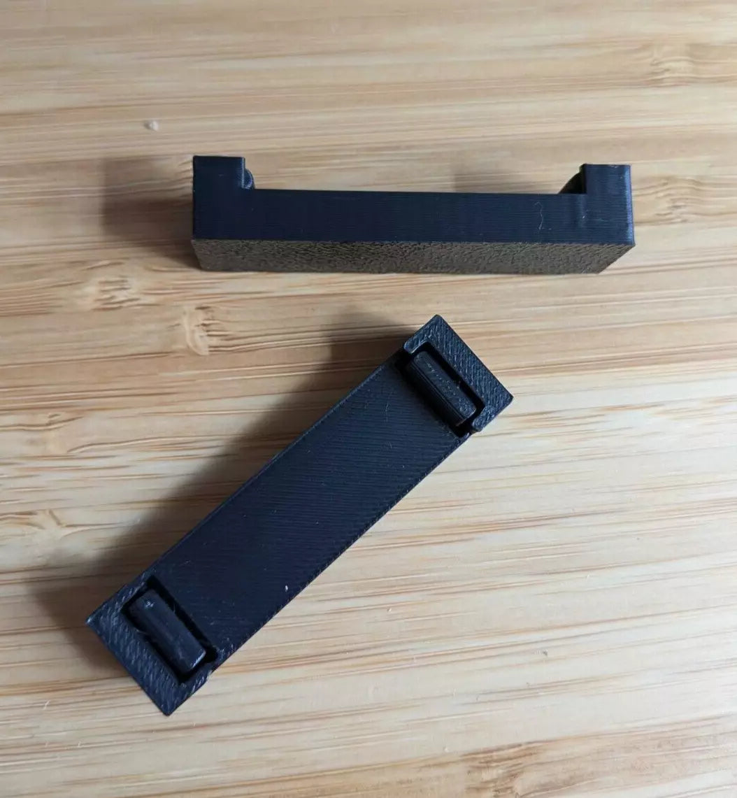 Snap on Railroad Ties for O Gauge Model Railroads Using Tubular Train Track