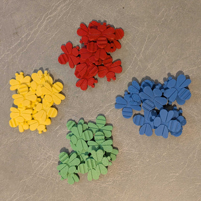 Replacement Flies, Set of 40, for Mr. Mouth Board Game (Milton Bradley, 1987)