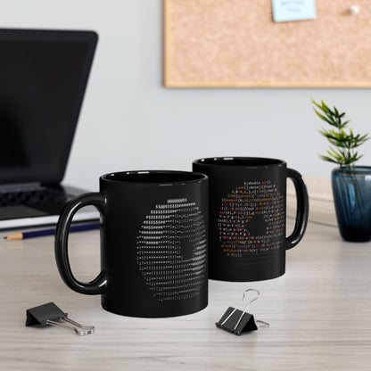 Donut-shaped C Code Mug