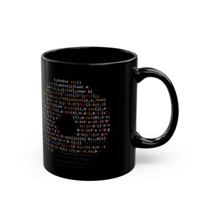 Donut-shaped C Code Mug