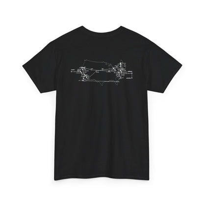 ARPANET T-Shirt with Logo and Network Map