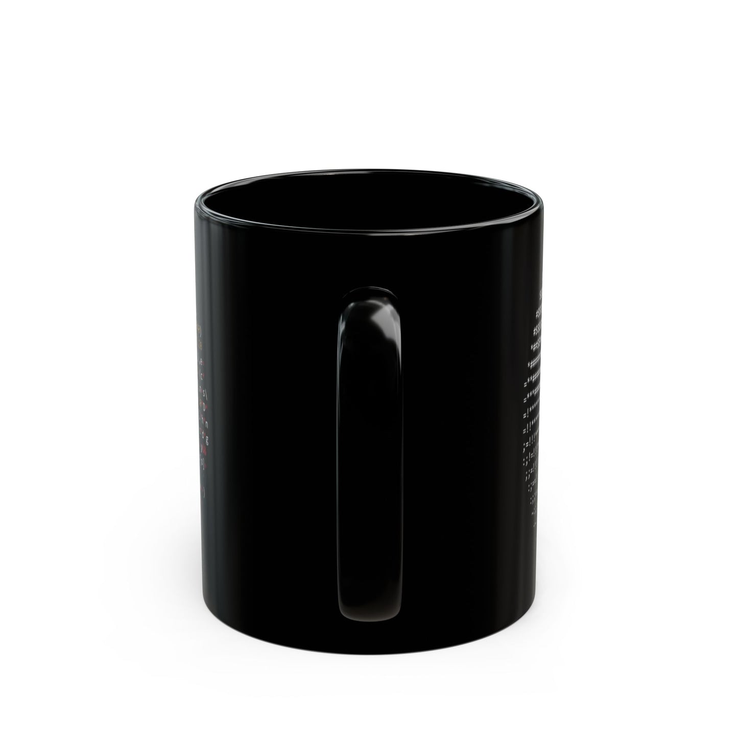 Donut-shaped C Code Mug