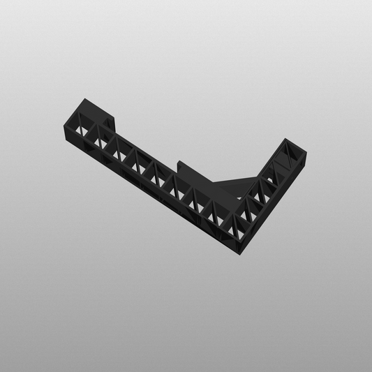 G Scale - Train Track Wall Mount - Single Track