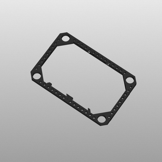 HO Scale - Train Track Ceiling Truss - Double Track