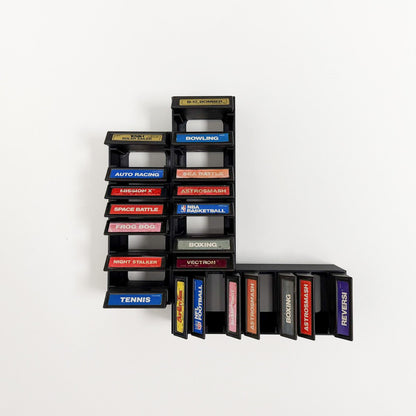 Intellivision Cartridge Wall Mount – Display & Organizer for Loose Carts