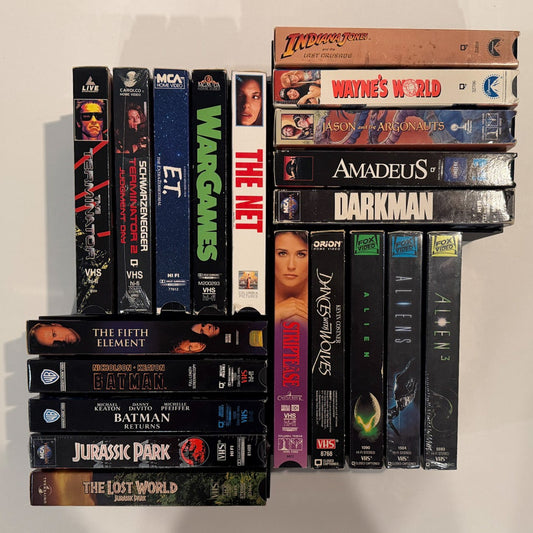 VHS Wall Organizer – Modular Storage Rack & Organizer