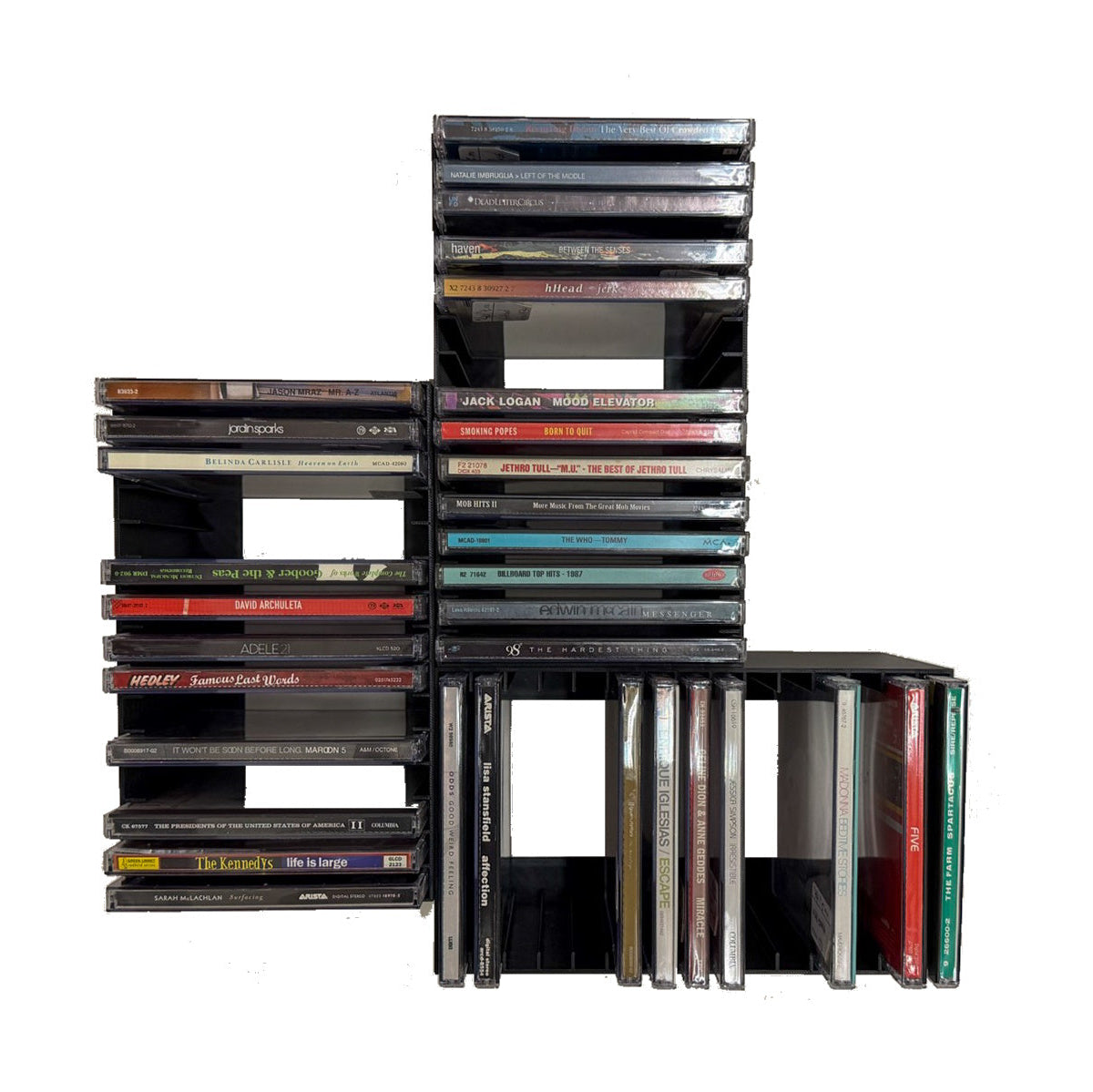 CD Wall Organizer – Modular Storage Rack & Display