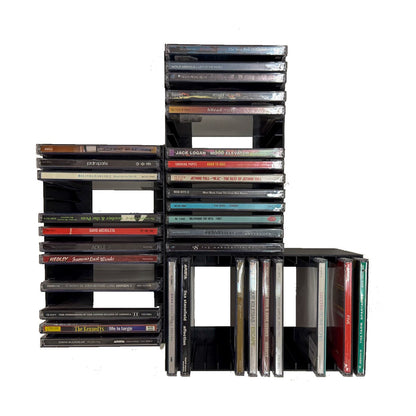 CD Wall Organizer – Modular Storage Rack & Display