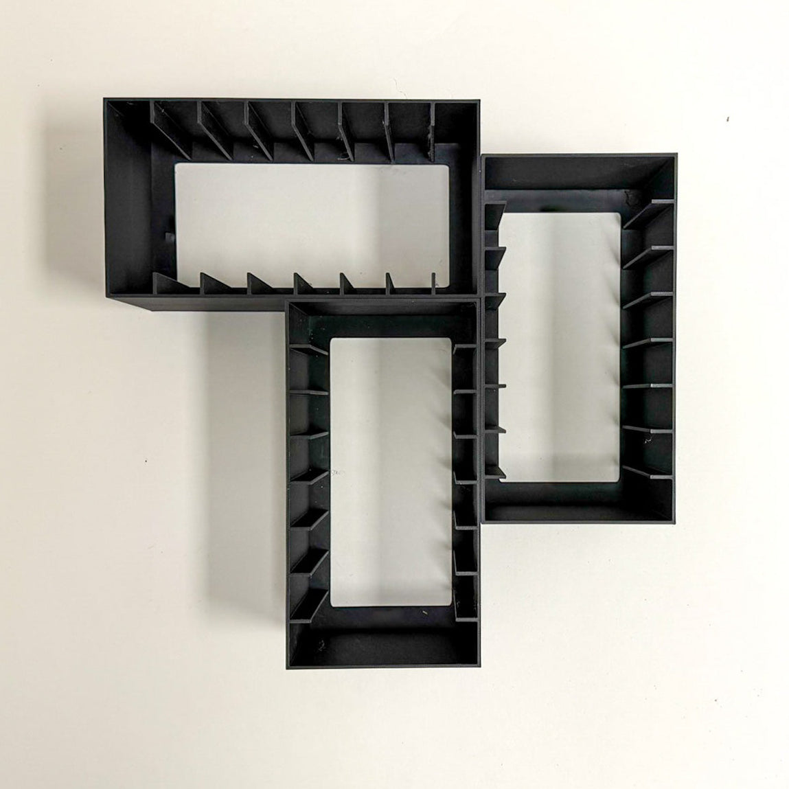 8-Track Tape Wall Organizer – Modular Storage Rack & Display