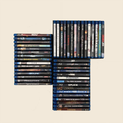 Blu-ray Wall Organizer – Modular Storage Rack & Display