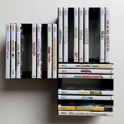 Nintendo Wii Video Game Wall Mount / Organizer / Display
