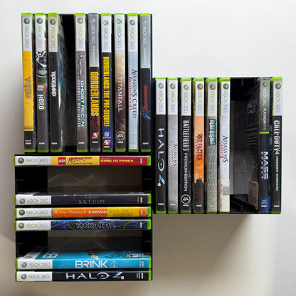 Xbox 360 Video Game Wall Mount / Organizer / Display