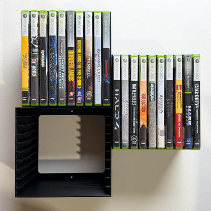 Xbox 360 Video Game Wall Mount / Organizer / Display