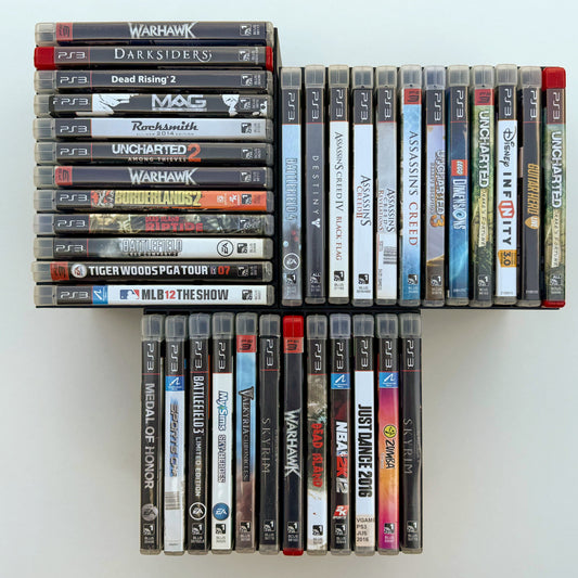 PlayStation 3 (PS3) Video Game Wall Mount / Organizer / Display