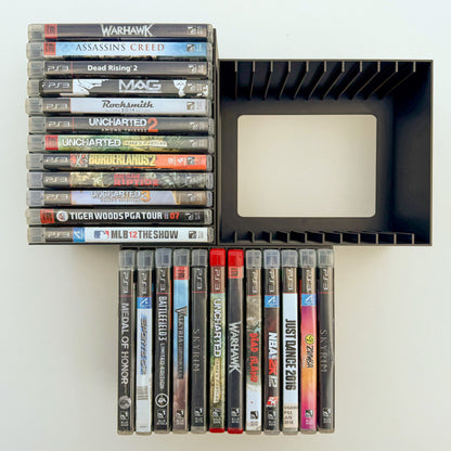 PlayStation 3 (PS3) Video Game Wall Mount / Organizer / Display