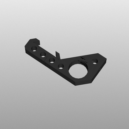 N Scale - Train Track Wall Mount Room Kit