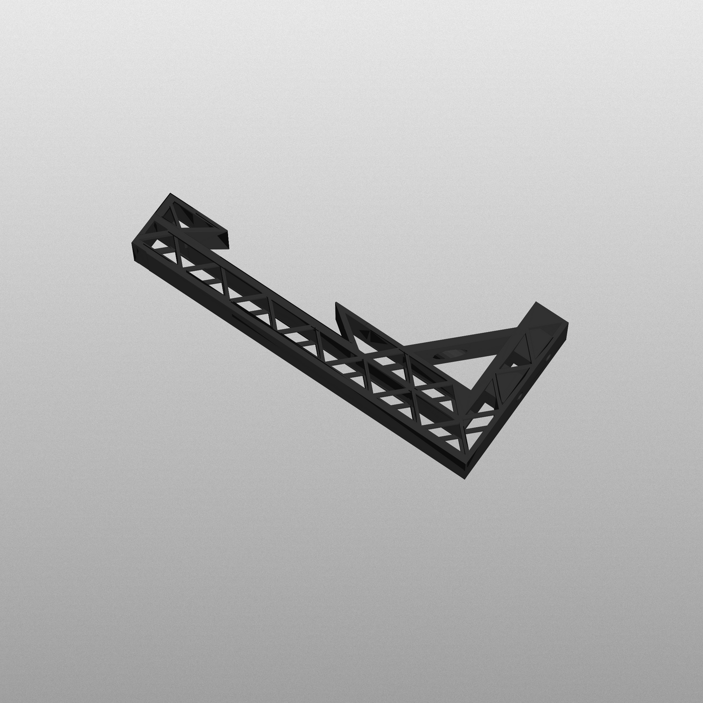 S Scale - Train Track Wall Mount Room Kit