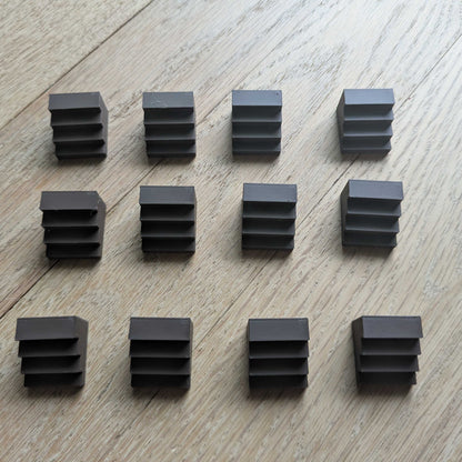 Replacement Staircases, Set of 12, for Mystery Mansion Board Game