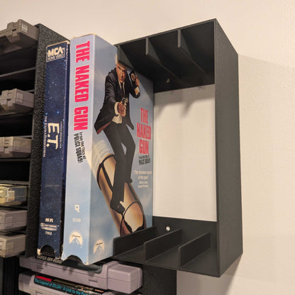 VHS Wall Organizer – Modular Storage Rack & Organizer