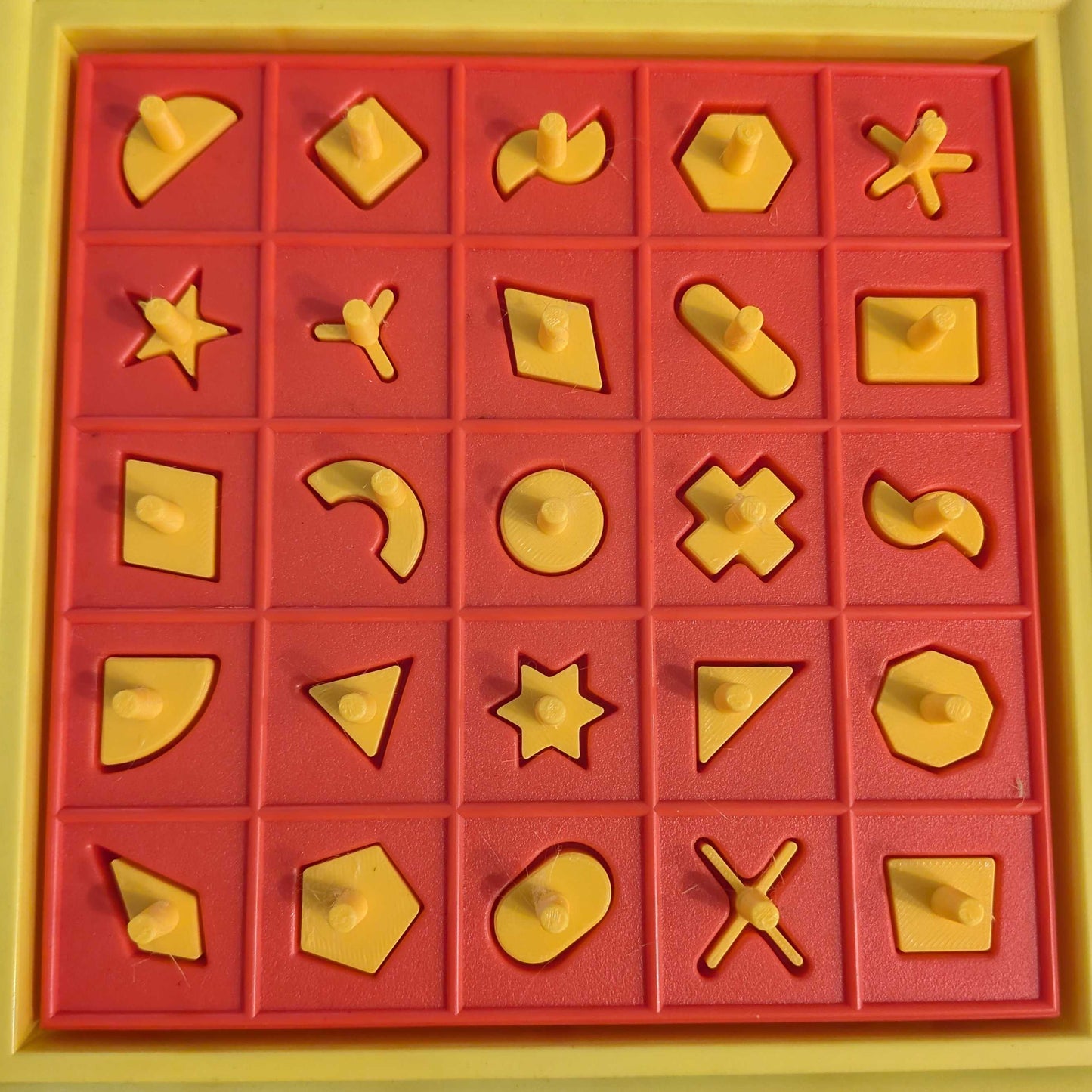Replacement Shapes, Set of 25, for Perfection Board Game