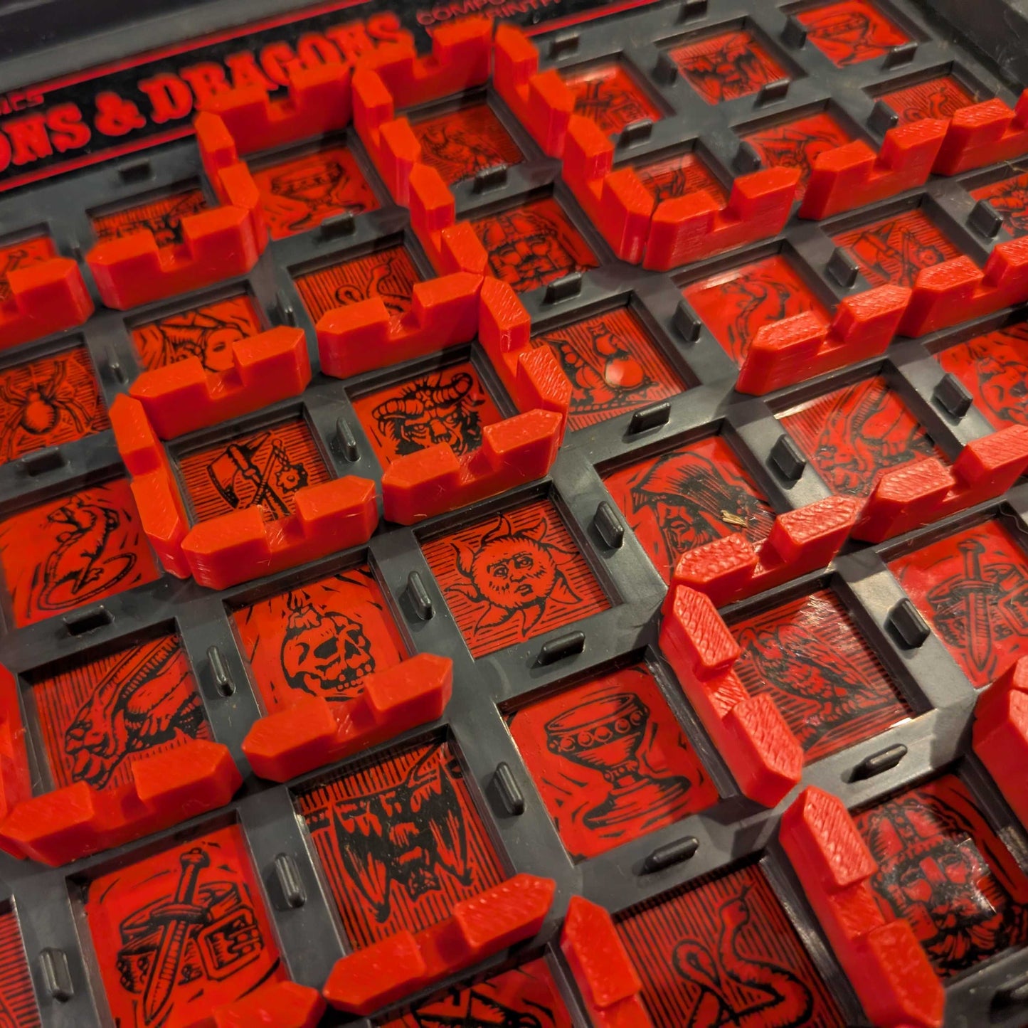 Replacement Walls, Set of 50, for Dungeons & Dragons Computer Labyrinth Board Game