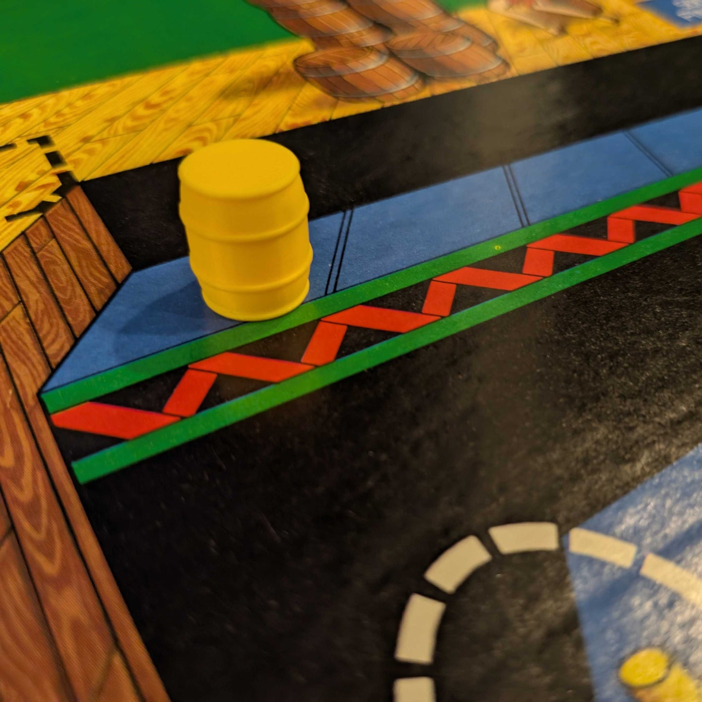 Replacement Barrels, Set of 12, for 1980s Donkey Kong Board Game