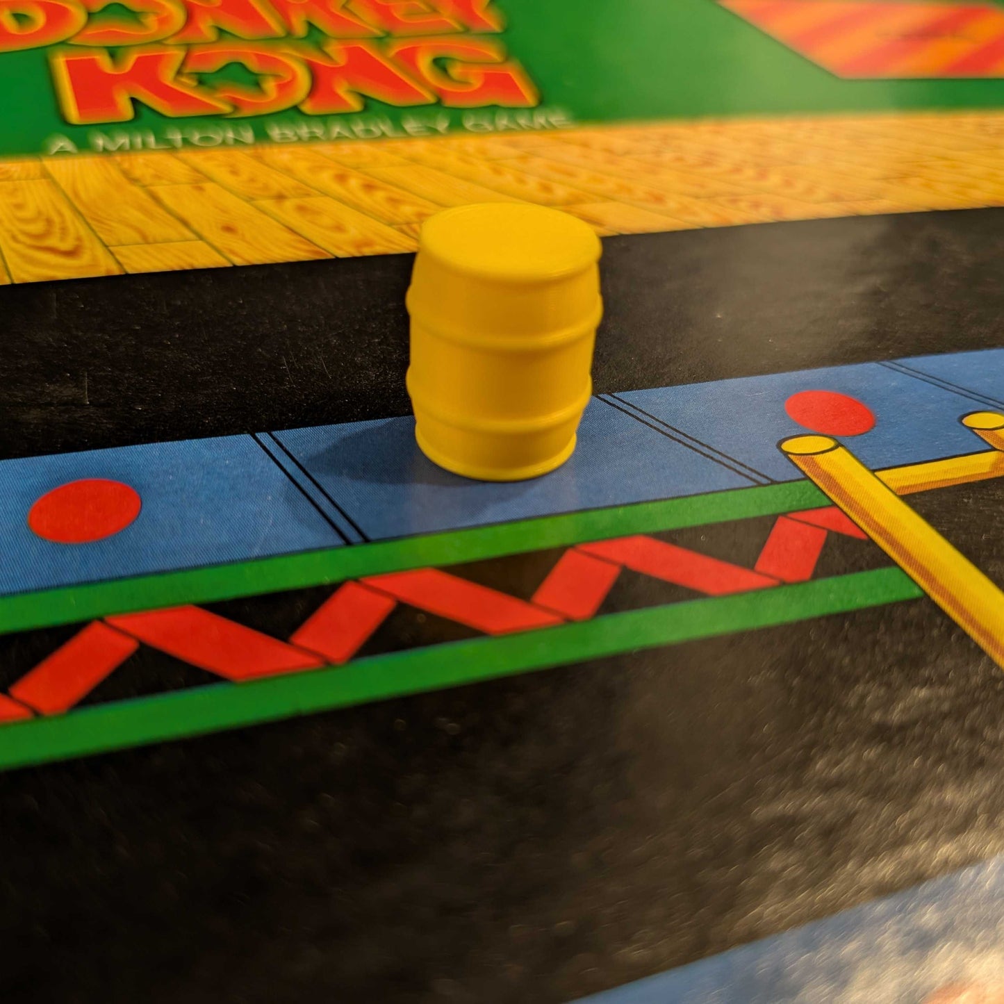 Replacement Barrels, Set of 12, for 1980s Donkey Kong Board Game