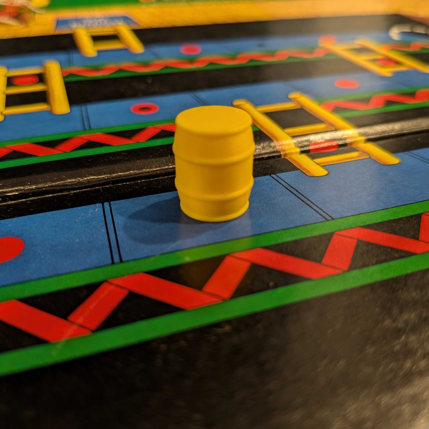 Replacement Barrels, Set of 12, for 1980s Donkey Kong Board Game