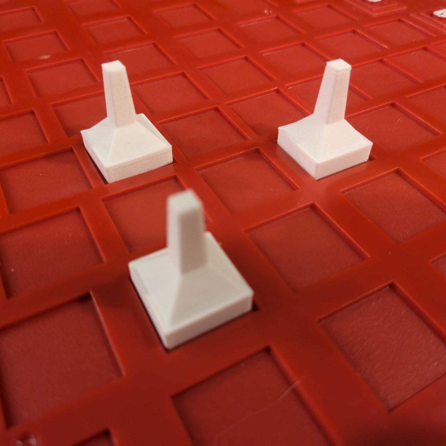 Replacement Markers, White, Set of 3, for Can't Stop Board Game