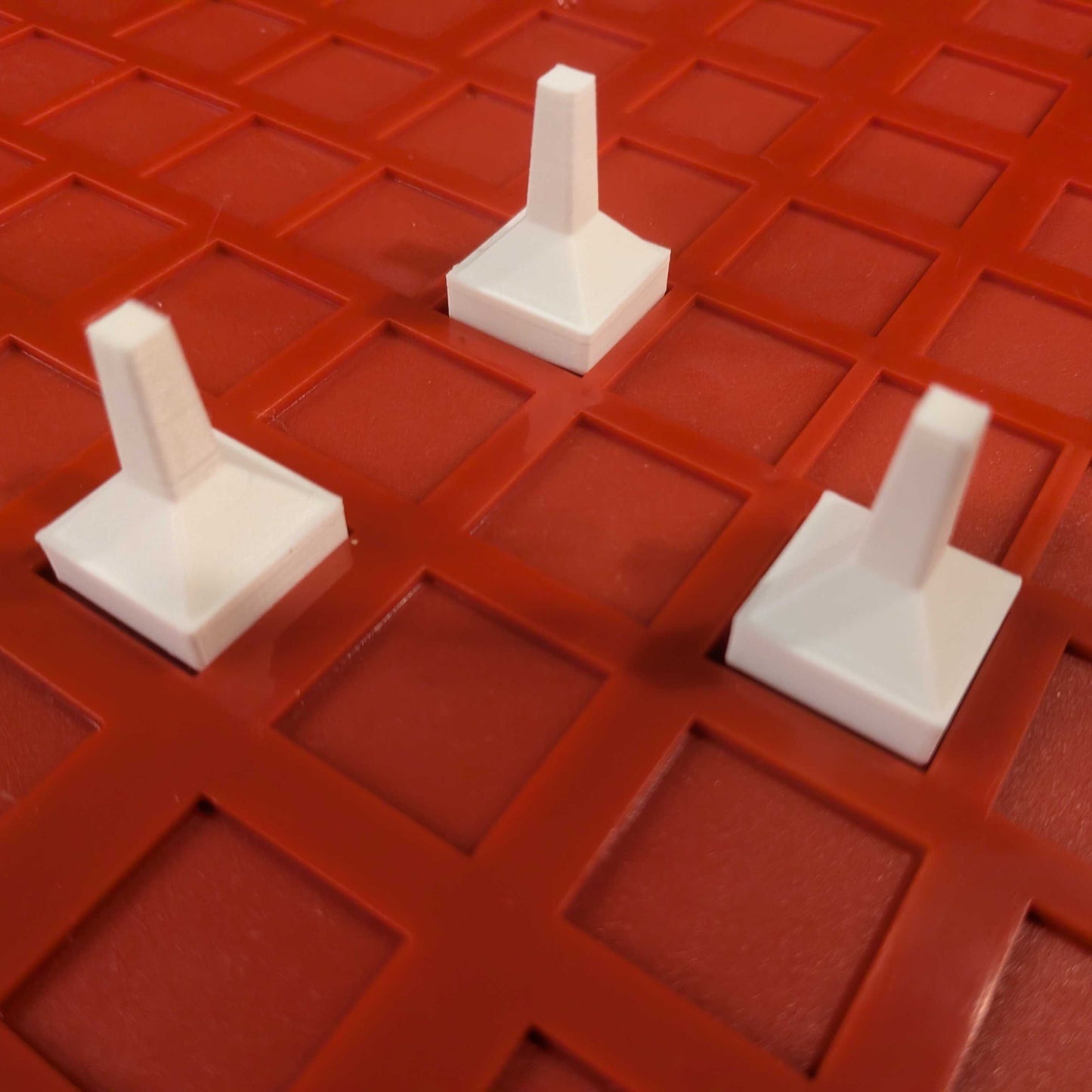 Replacement Markers, White, Set of 3, for Can't Stop Board Game