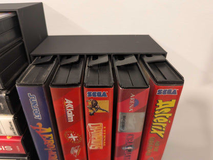 SEGA Genesis Boxed Video Game Cartridge Wall Mount / Organizer / Display
