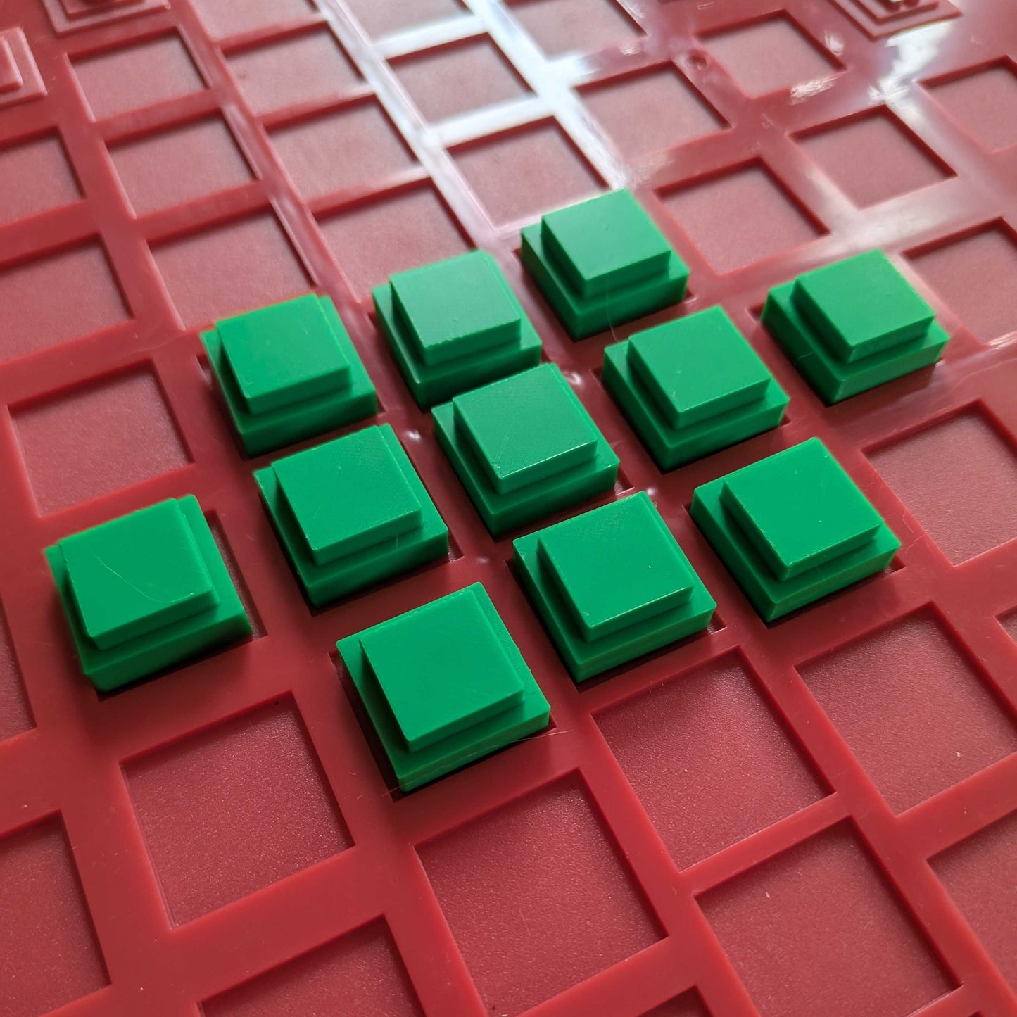 Replacement Color Squares, Set of 44, for Can't Stop Board Game