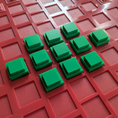 Replacement Color Squares, Set of 44, for Can't Stop Board Game