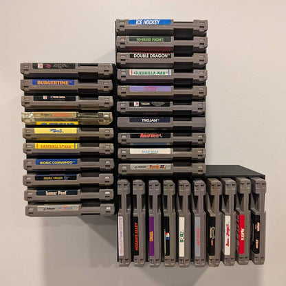 NES (Nintendo Entertainment System) Video Game Cartridge Wall Mount / Organizer / Display