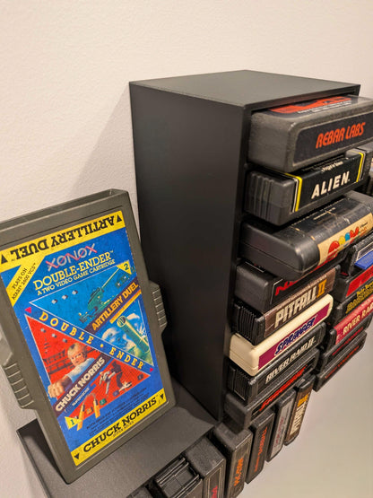 Atari 2600 Video Game Cartridge Wall Mount / Organizer / Display