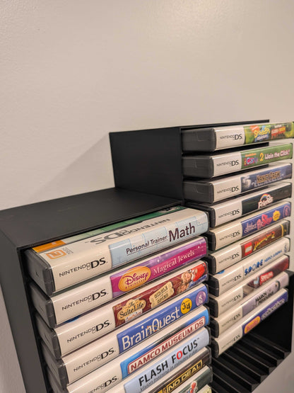 Nintendo DS Video Game Cartridge Wall Mount / Organizer / Display