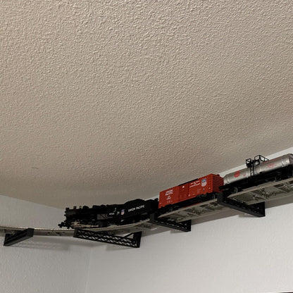 O Scale - Train Track Wall Mount Room Kit