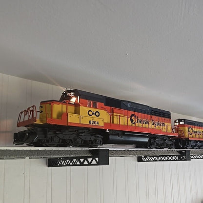 O Scale - Train Track Wall Mount Room Kit