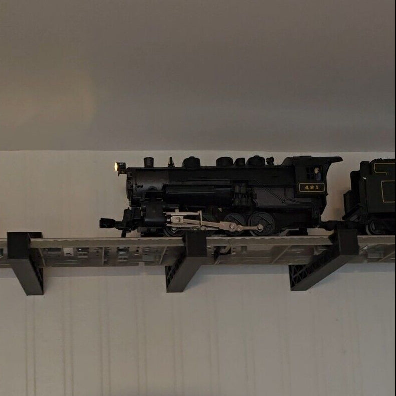 S Scale - Train Track Wall Mount Room Kit